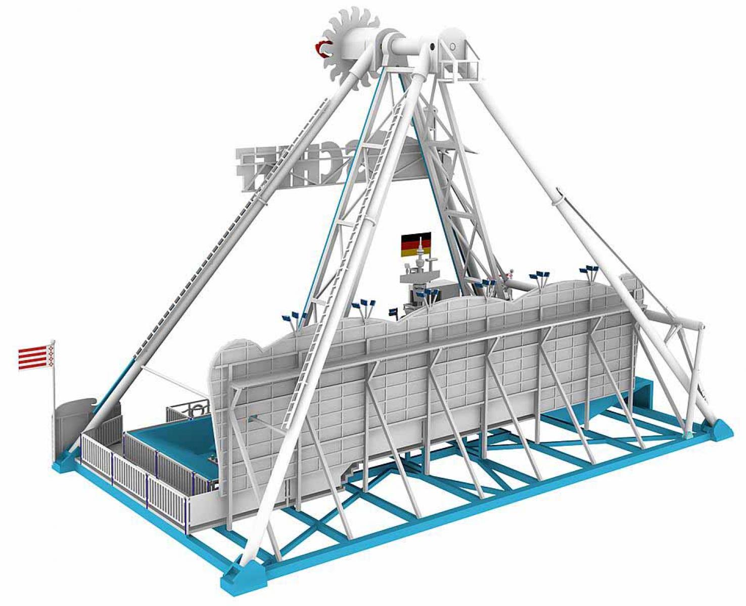 Faller 140420 Fahrgeschäft FUN-Schiff