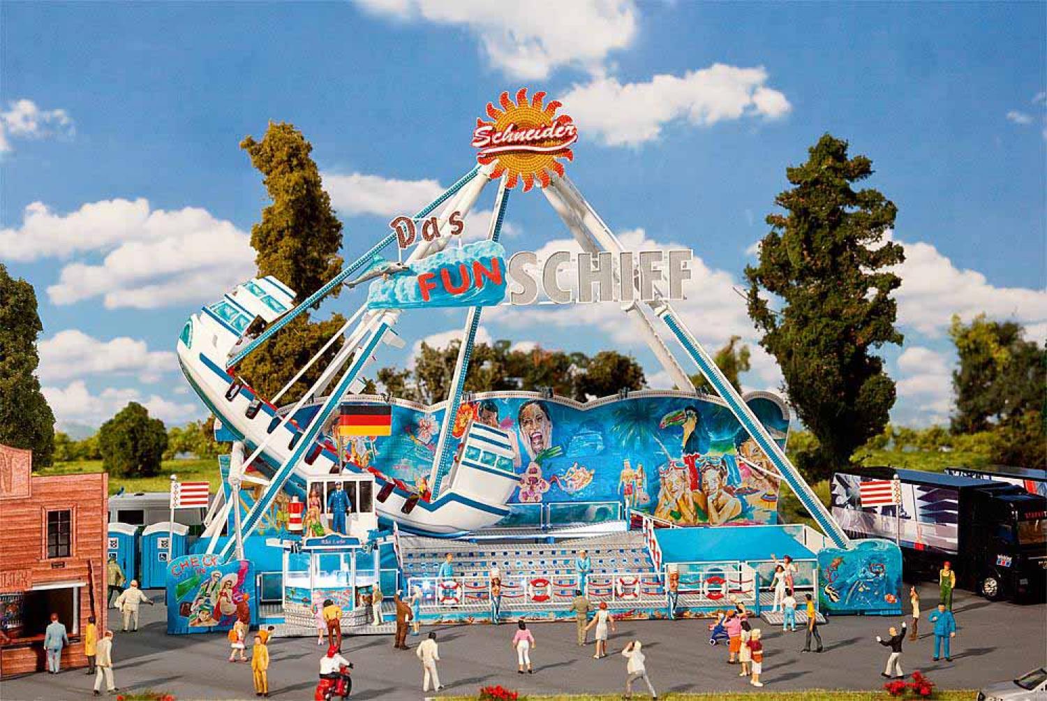 Faller 140420 Fahrgeschäft FUN-Schiff