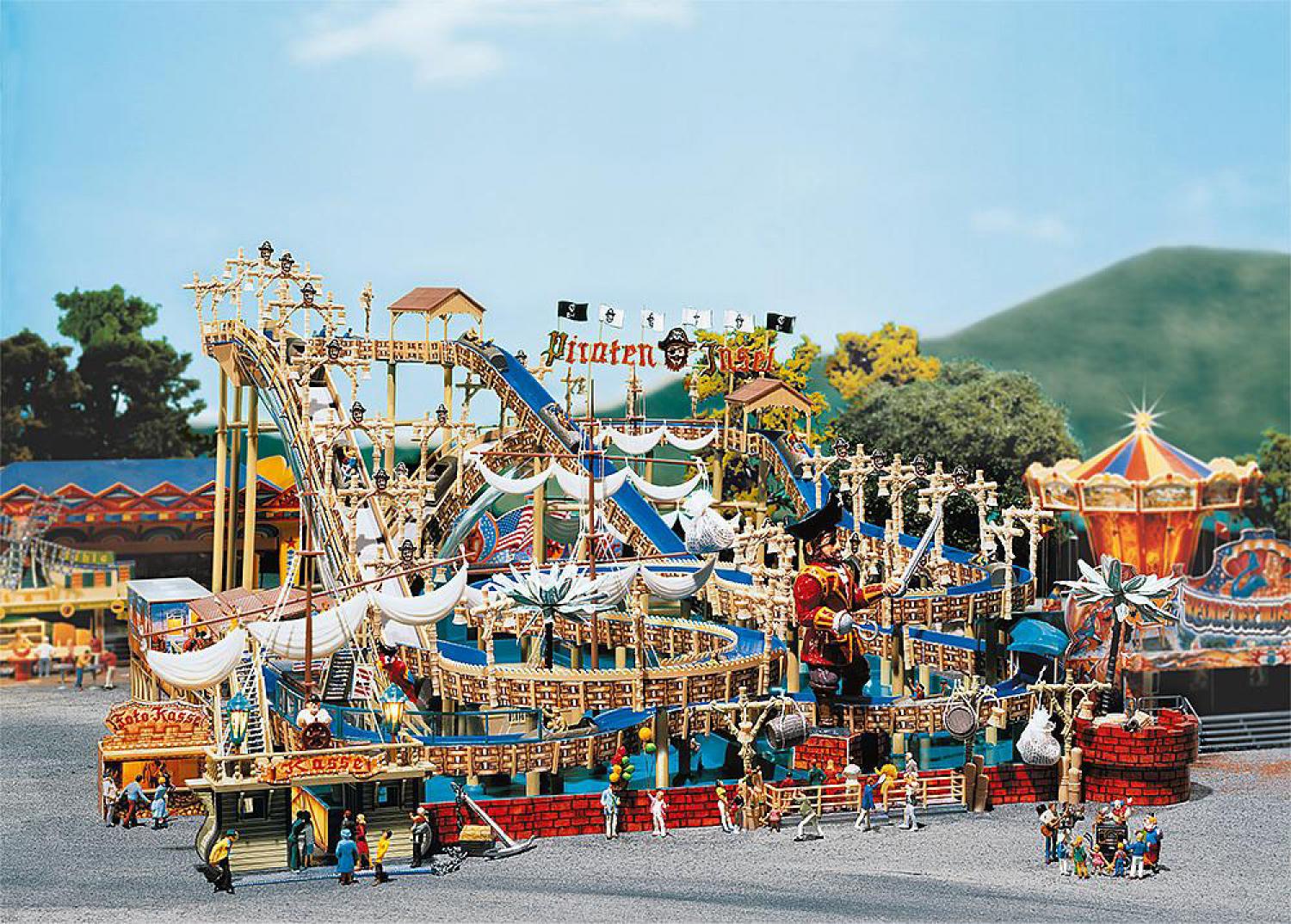 Faller 140430 Wildwasserbahn Pirateninsel