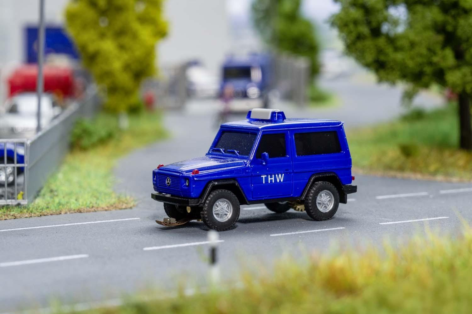 Faller 161447 H0 SUV MB G-Klasse THW (Herpa)
