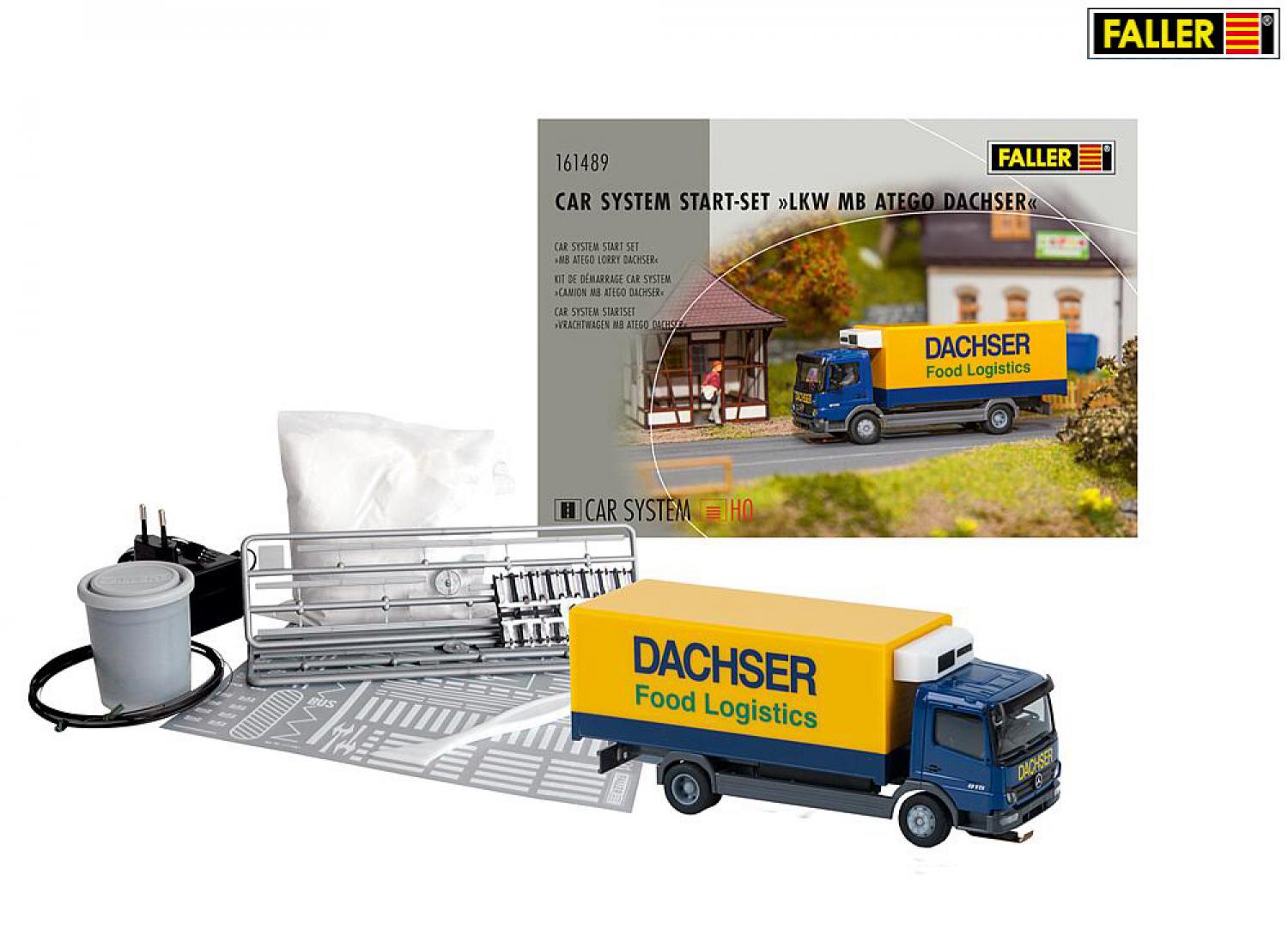 FALLER 161489 Car System Start-Set LKW MB Atego Dachser