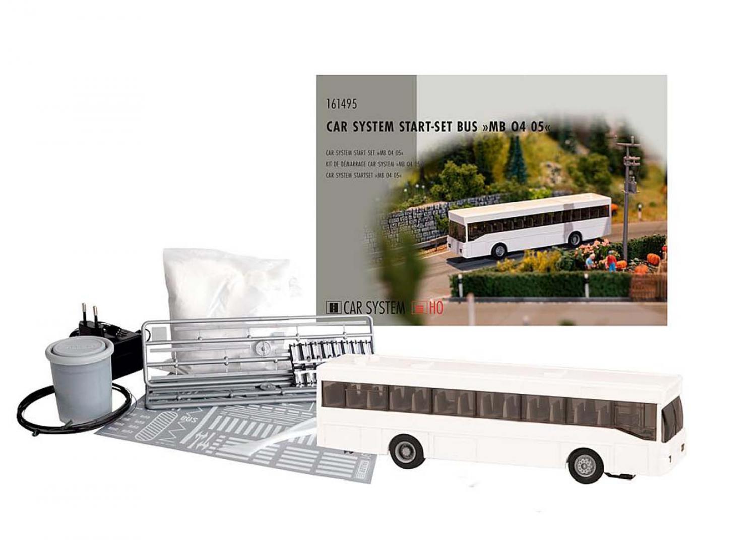 Faller 161495 Car System Start-Set Bus MB O405 inkl. Decos