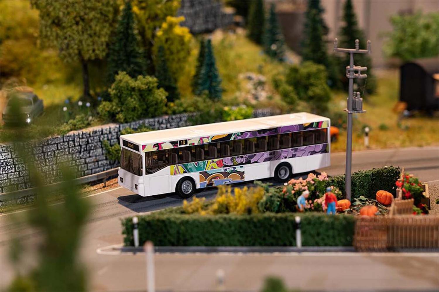 Faller 161495 Car System Start-Set Bus MB O405 inkl. Decos