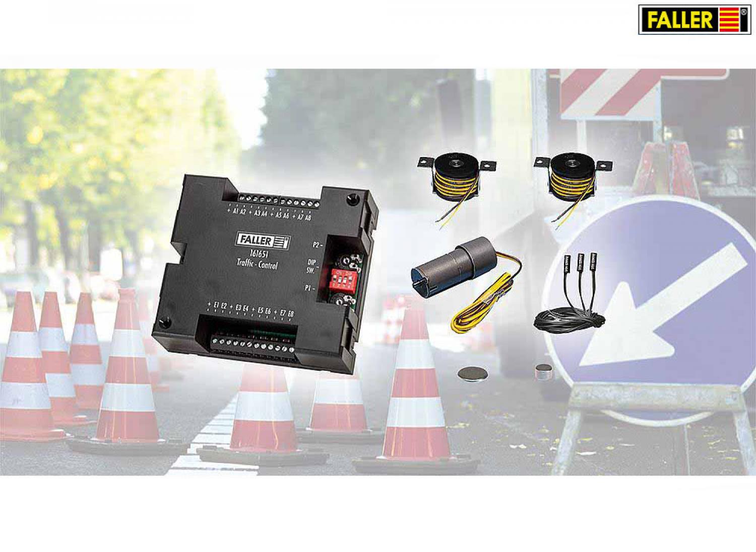 Faller 161622 Car System Basis-Set Komponenten