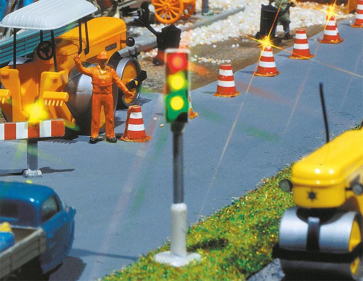 Faller 161656 2 LED-Ampeln mit Stopp-Stellen