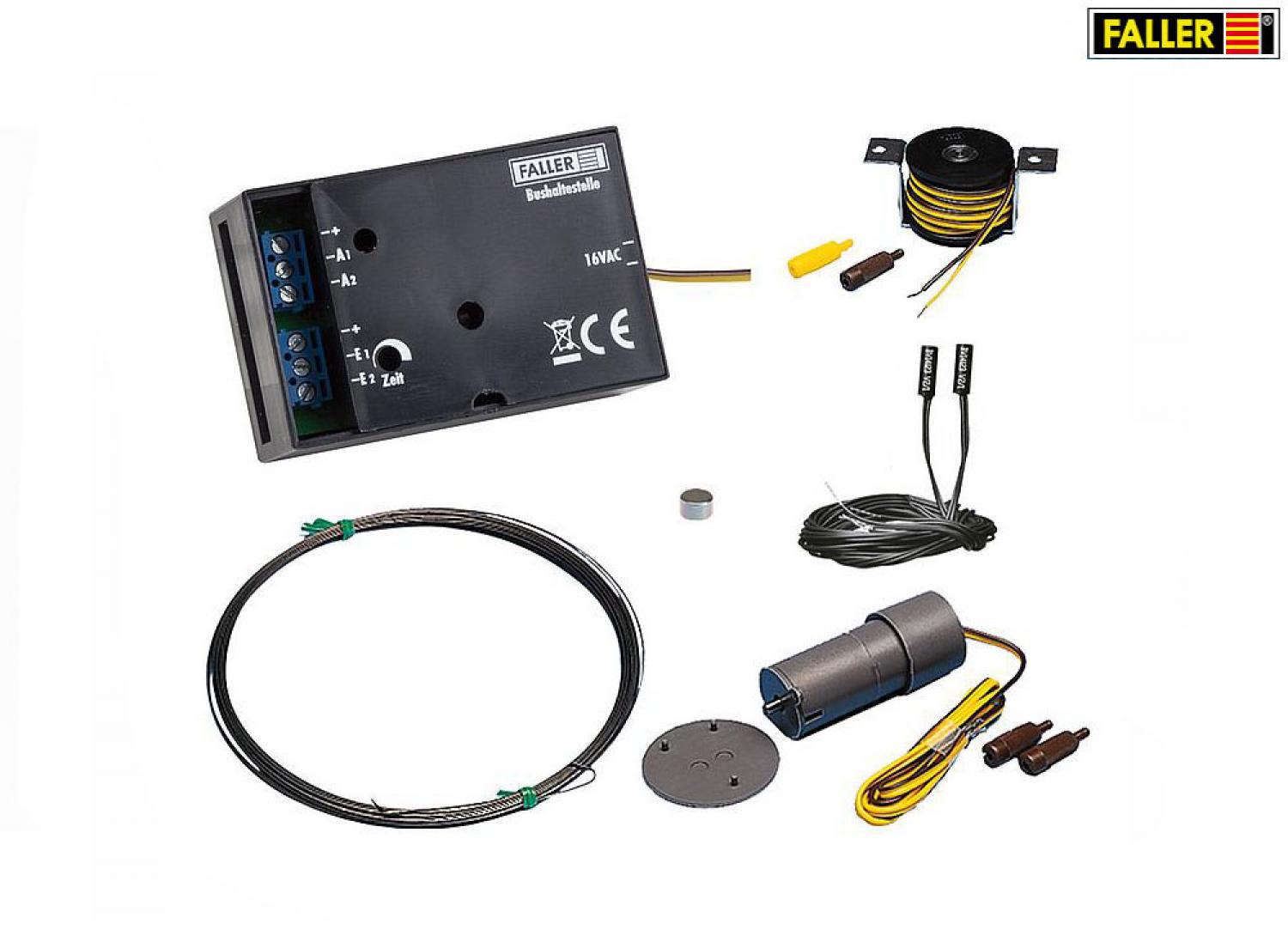 Faller 161905 Car System Bushaltestellen-Set inkl. Laser-Str