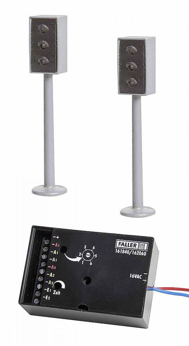 Faller 162060 2 LED-Ampeln mit Elektronik