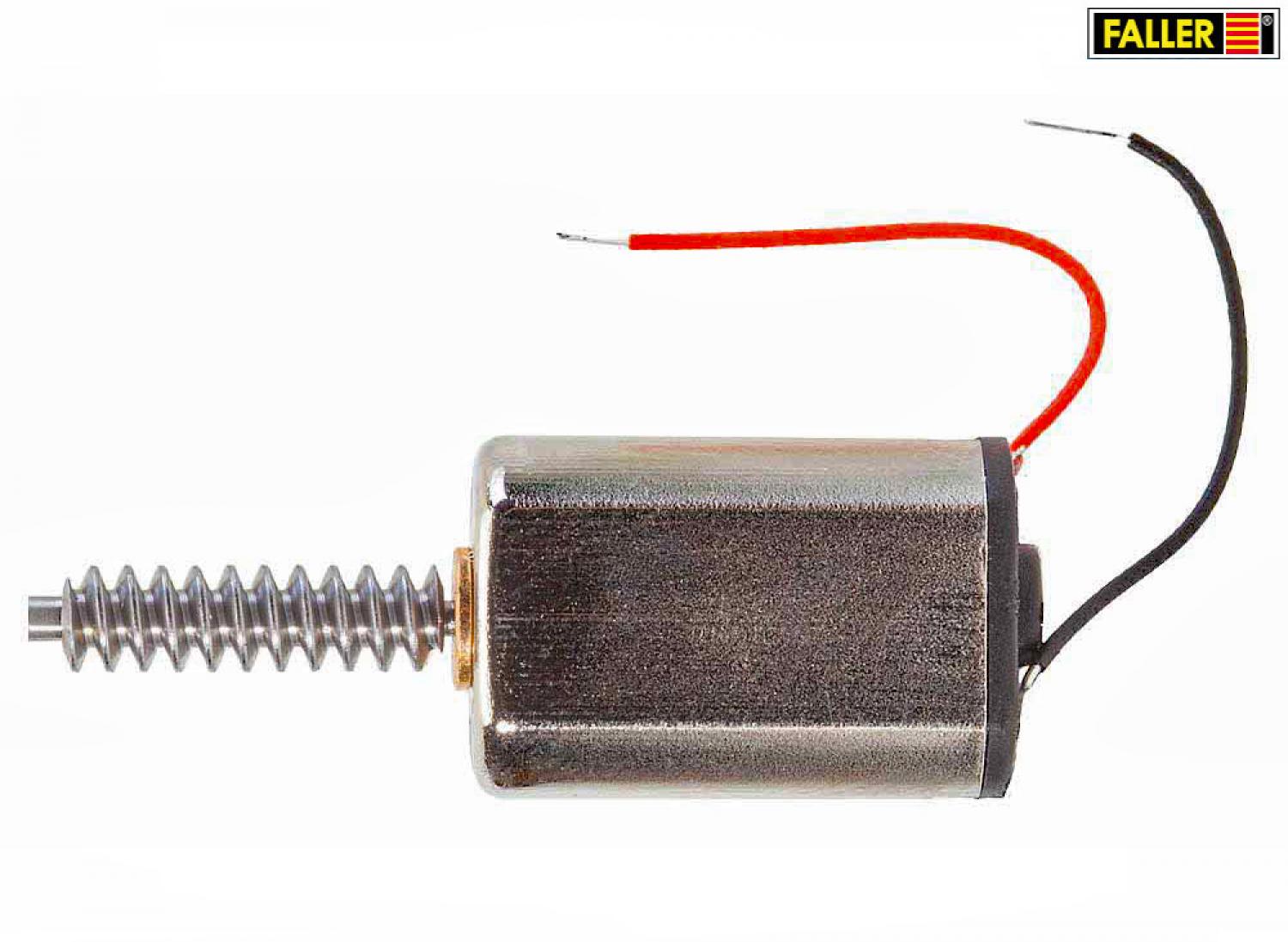 Faller 163302 Motor, Ø 10 mm mit Fläche, Modul 0,3