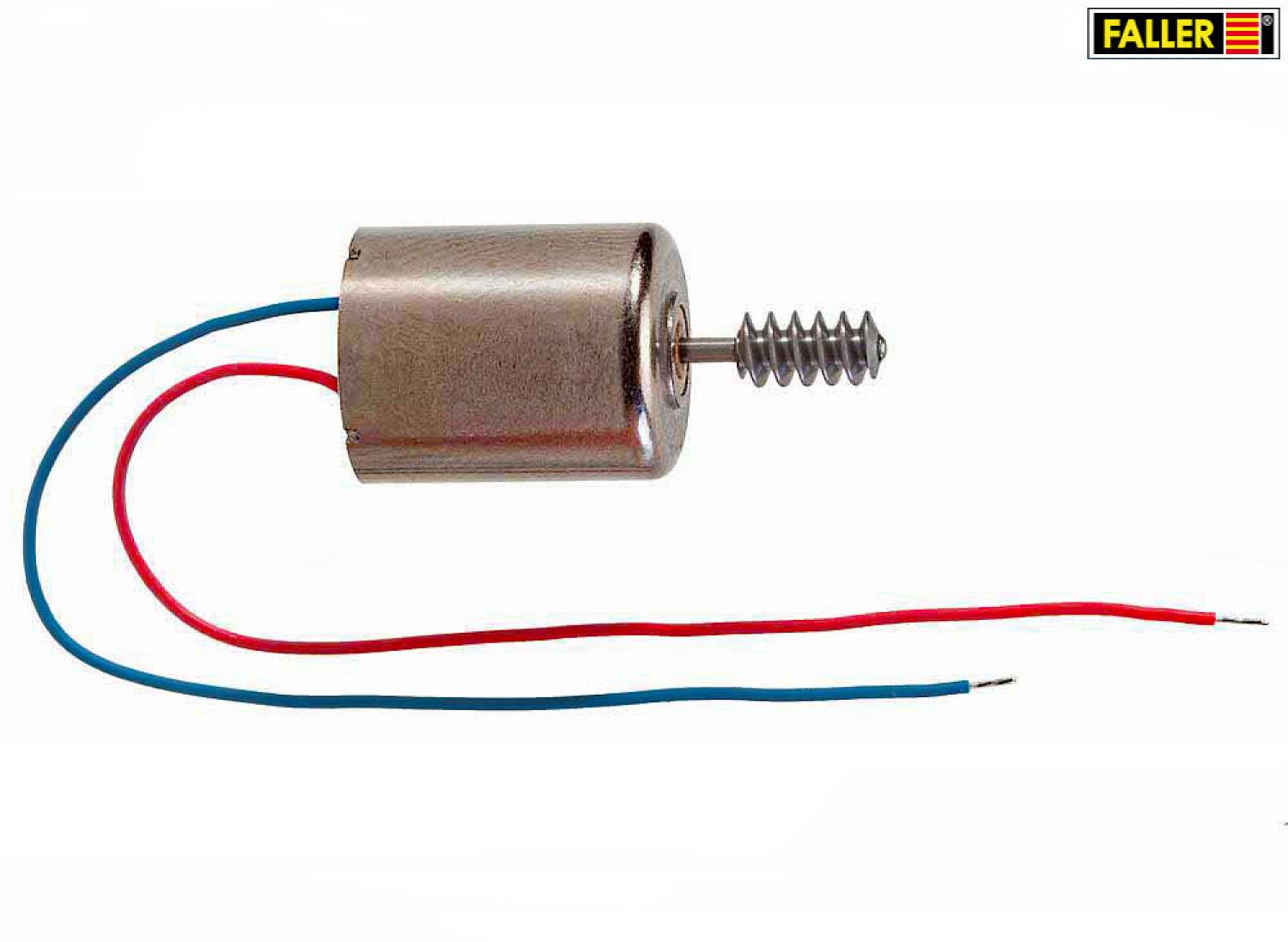 Faller 163310 Motor, Ø 10 mm kurze Schnecke, Modul 0,3