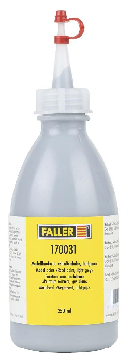 Faller 170031 Modellbaufarbe Straße, hell, 250 ml