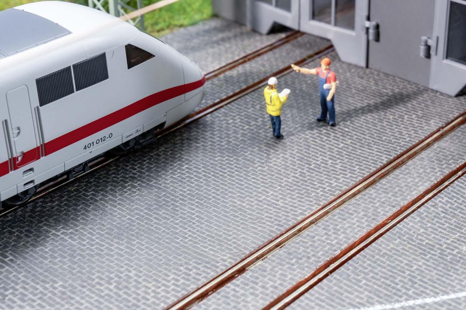 Faller 170311 H0 PREMIUM Kopfsteinpflaster, dunkelgrau