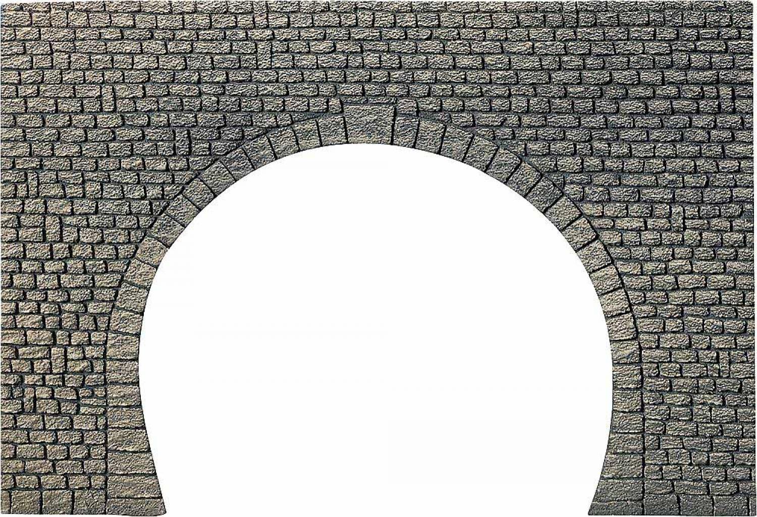 Faller 170831 Dekorplatte Tunnelportal, Naturstein-Quader