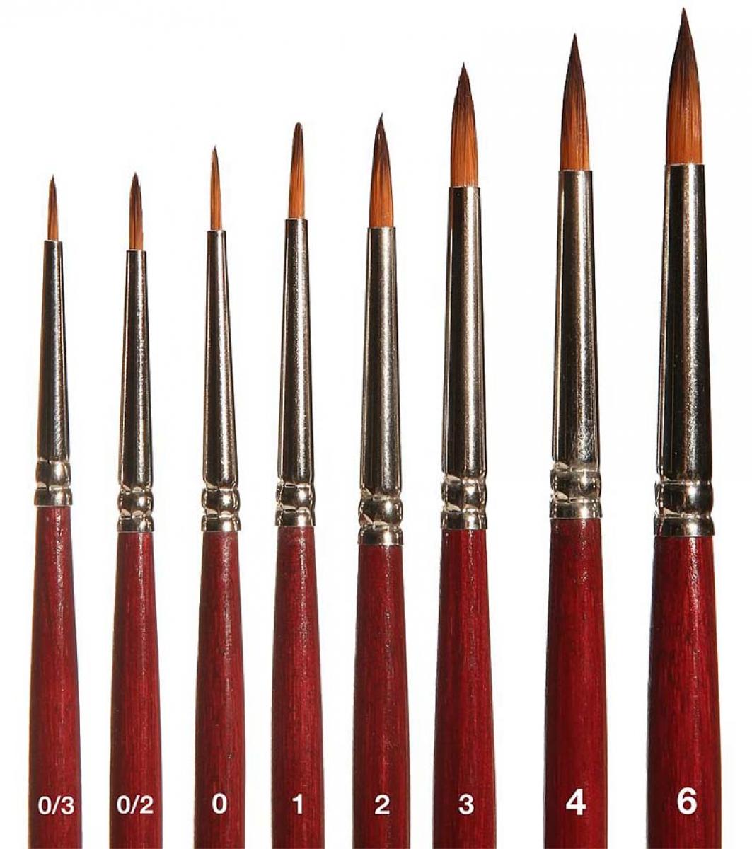 Faller 172106 Rundpinsel, synthetisch, Größe 2