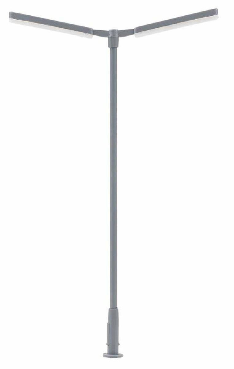 FALLER 180222 (H0) LED-Kreuzmastleuchte, weiß
