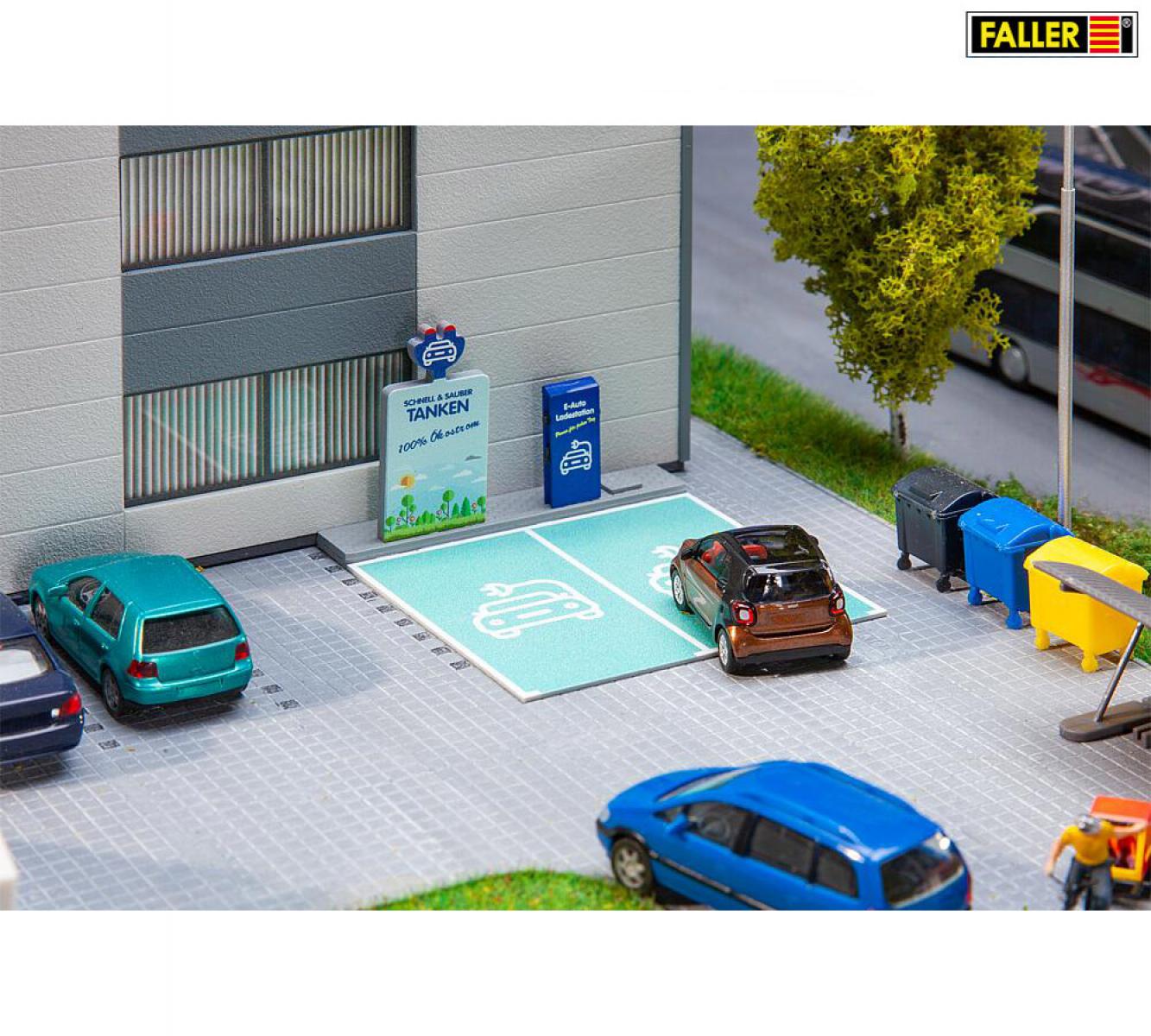 Faller 180280 Ladestation für E-Fahrzeuge