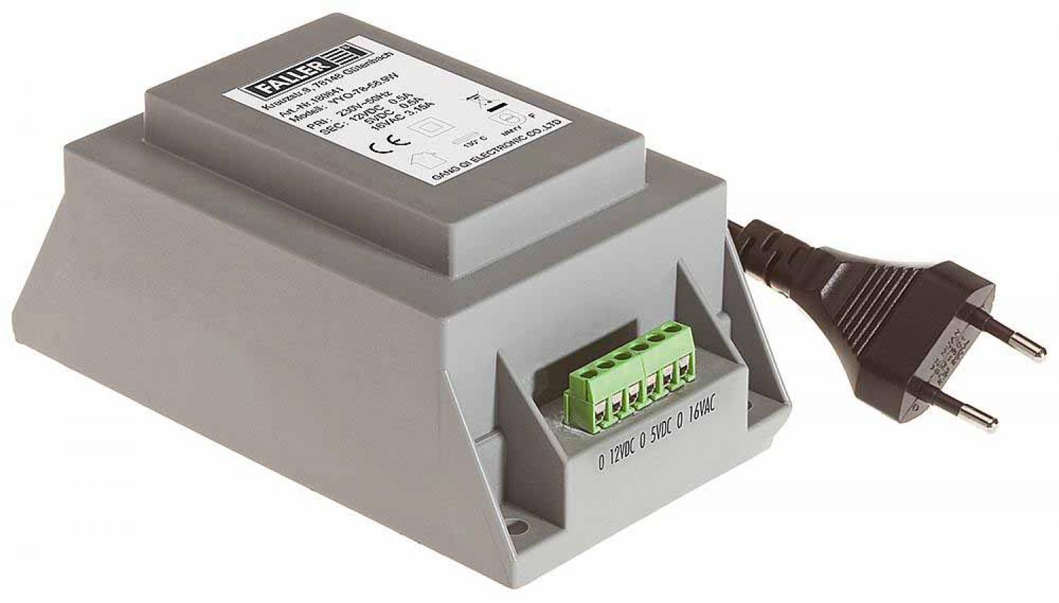 Faller 180641 Transformator 50 VA 50-60Hz (AC+DC)