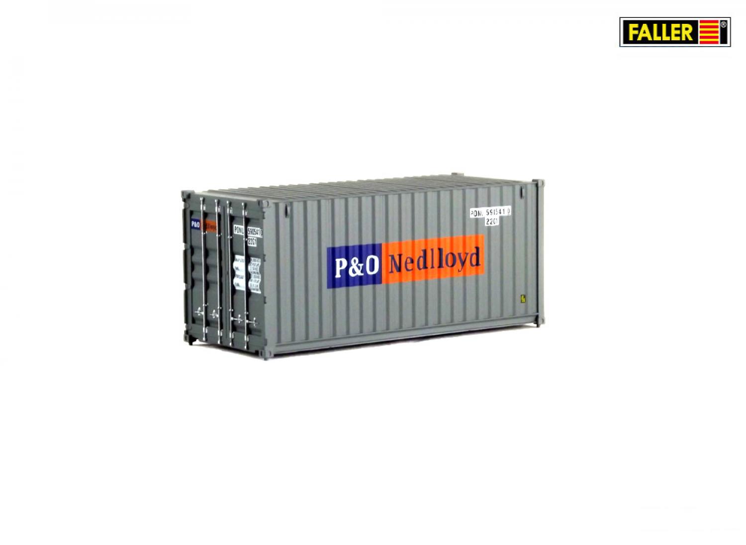 Faller 180824 20' Container P&O Nedlloyd