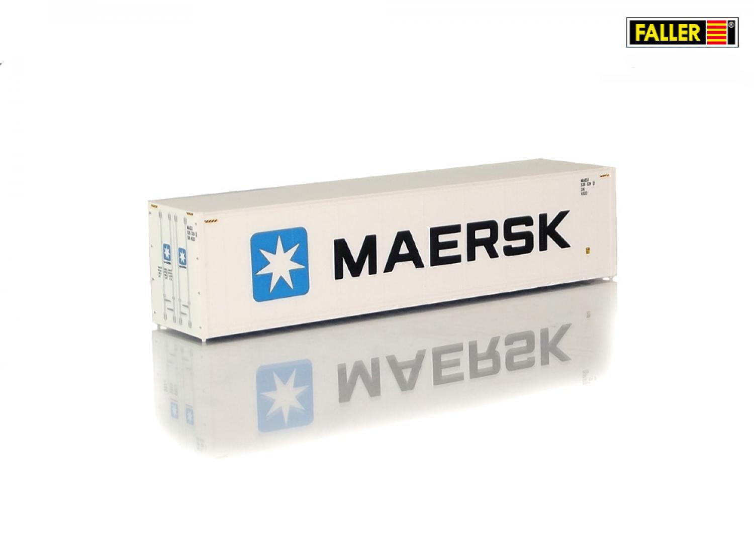 Faller 180847 40' Hi-Cube Refrigerator Container MAERSK