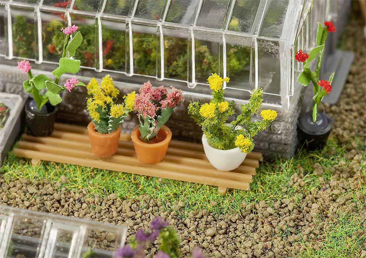 Faller 181270 6 Topfpflanzen