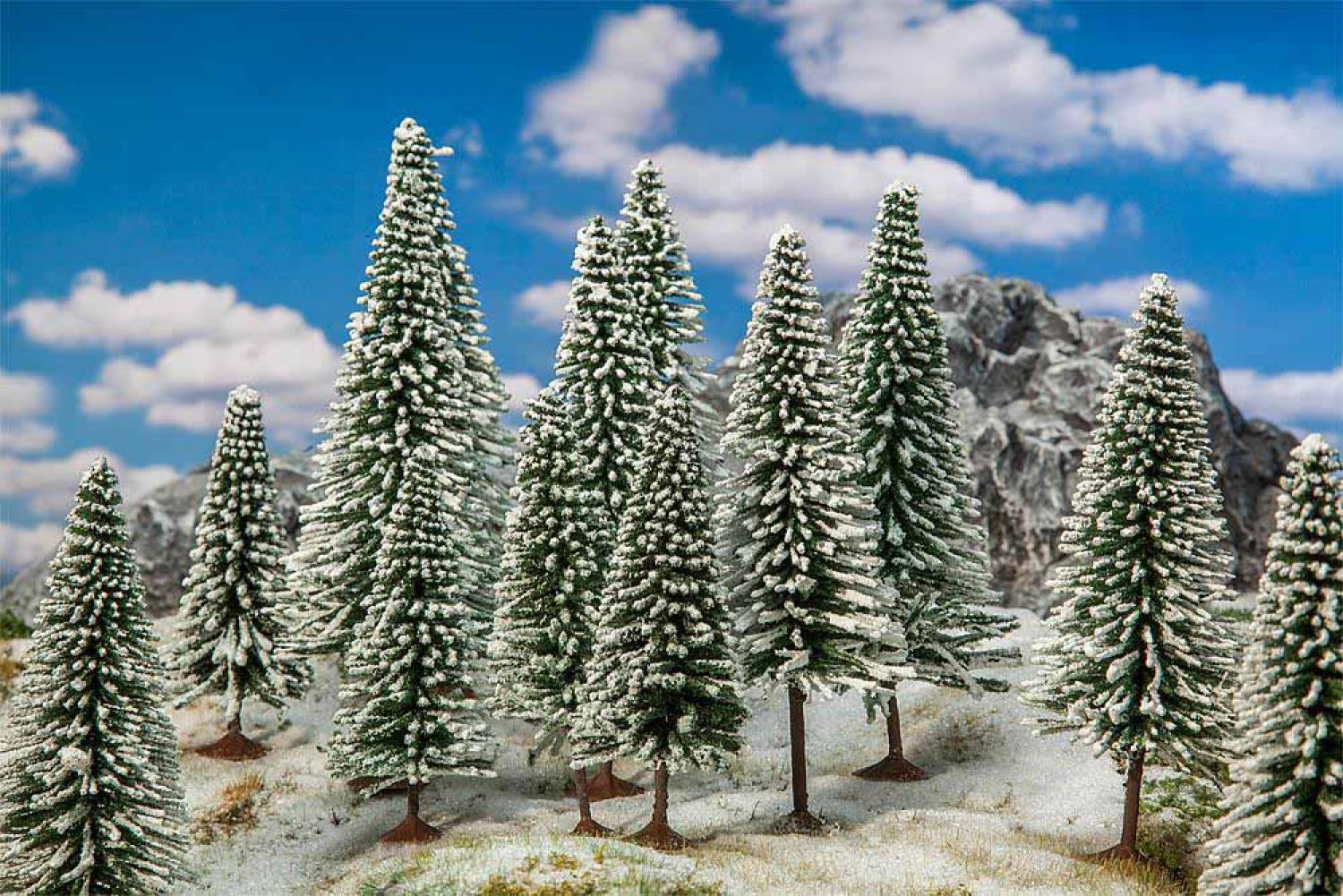 Faller 181580 Wintertannen, 18 Stück