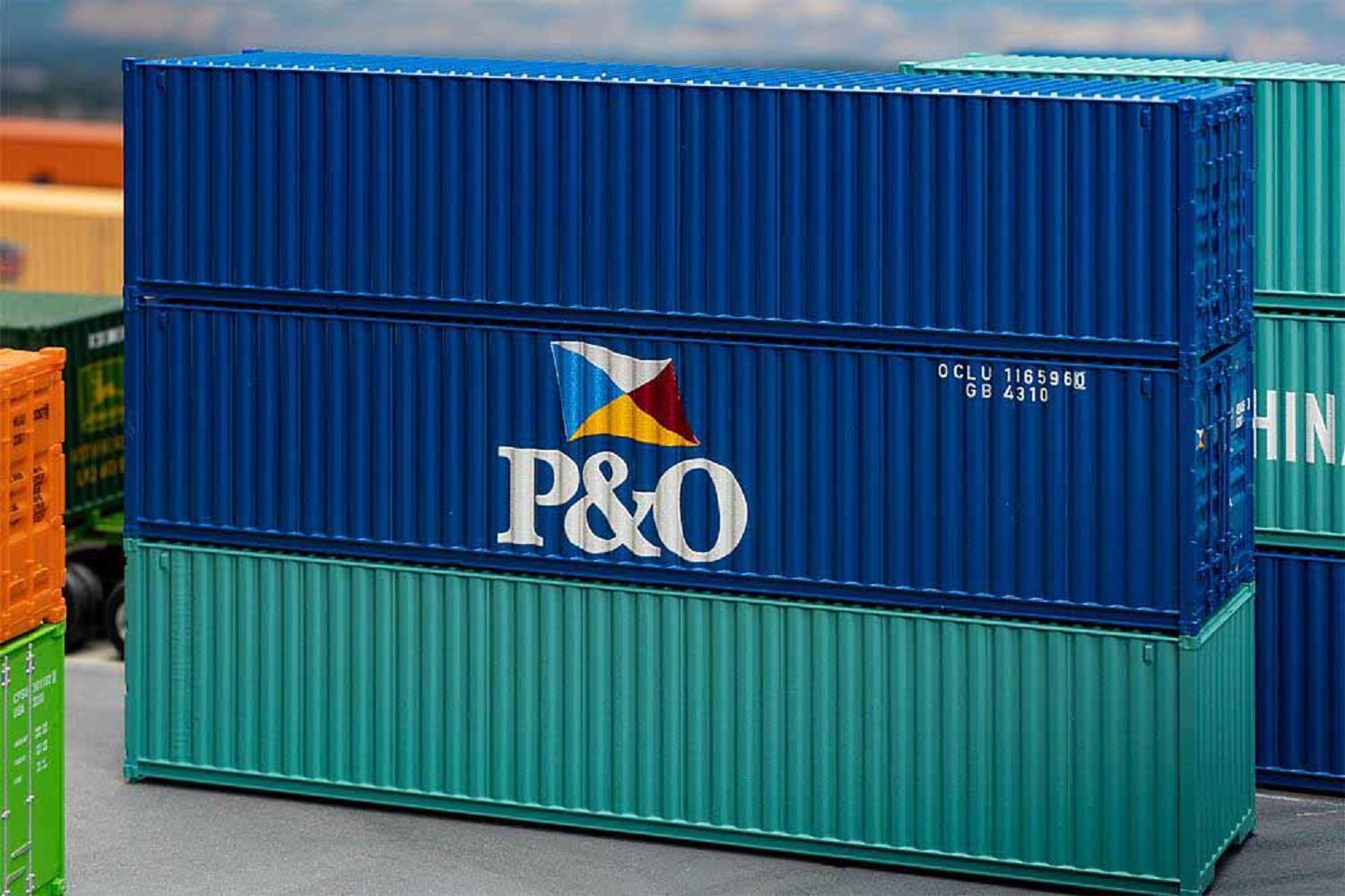 FALLER 182104 (H0) 40' Container P&O