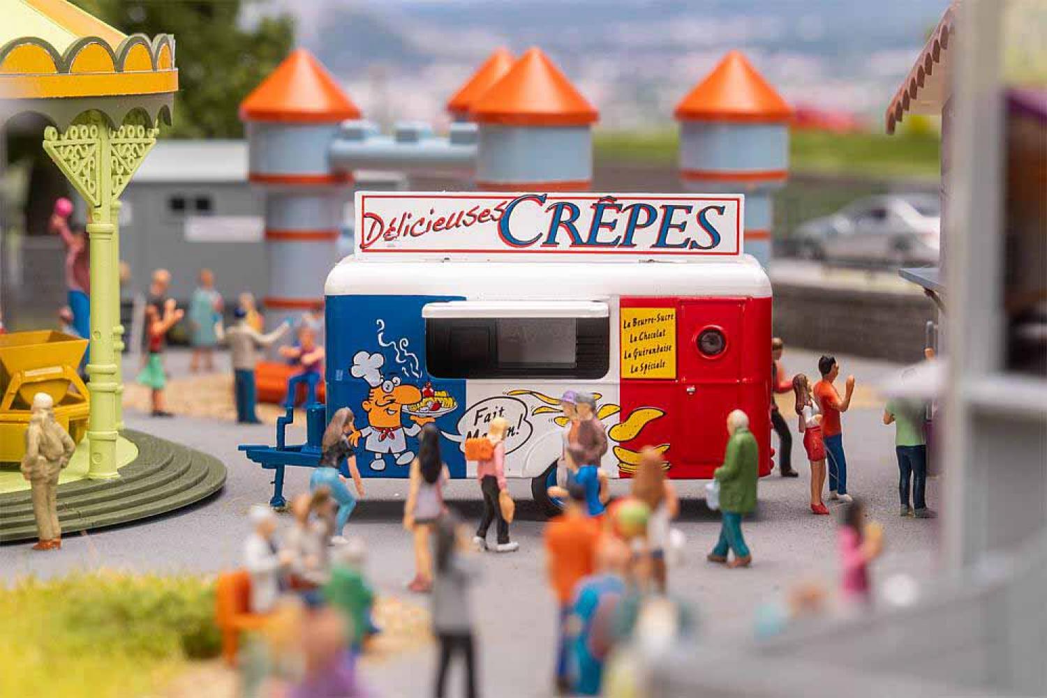 Faller 182301 Verkaufswagen Crêpes
