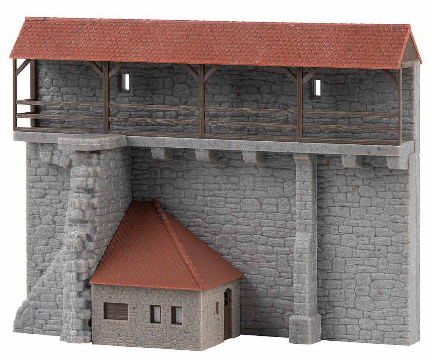 FALLER 191790 (H0) Altstadtmauer mit Anbau