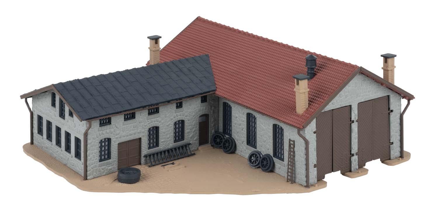 Faller 222106 N 2-Ständiger Lokschuppen m. Werkstatt