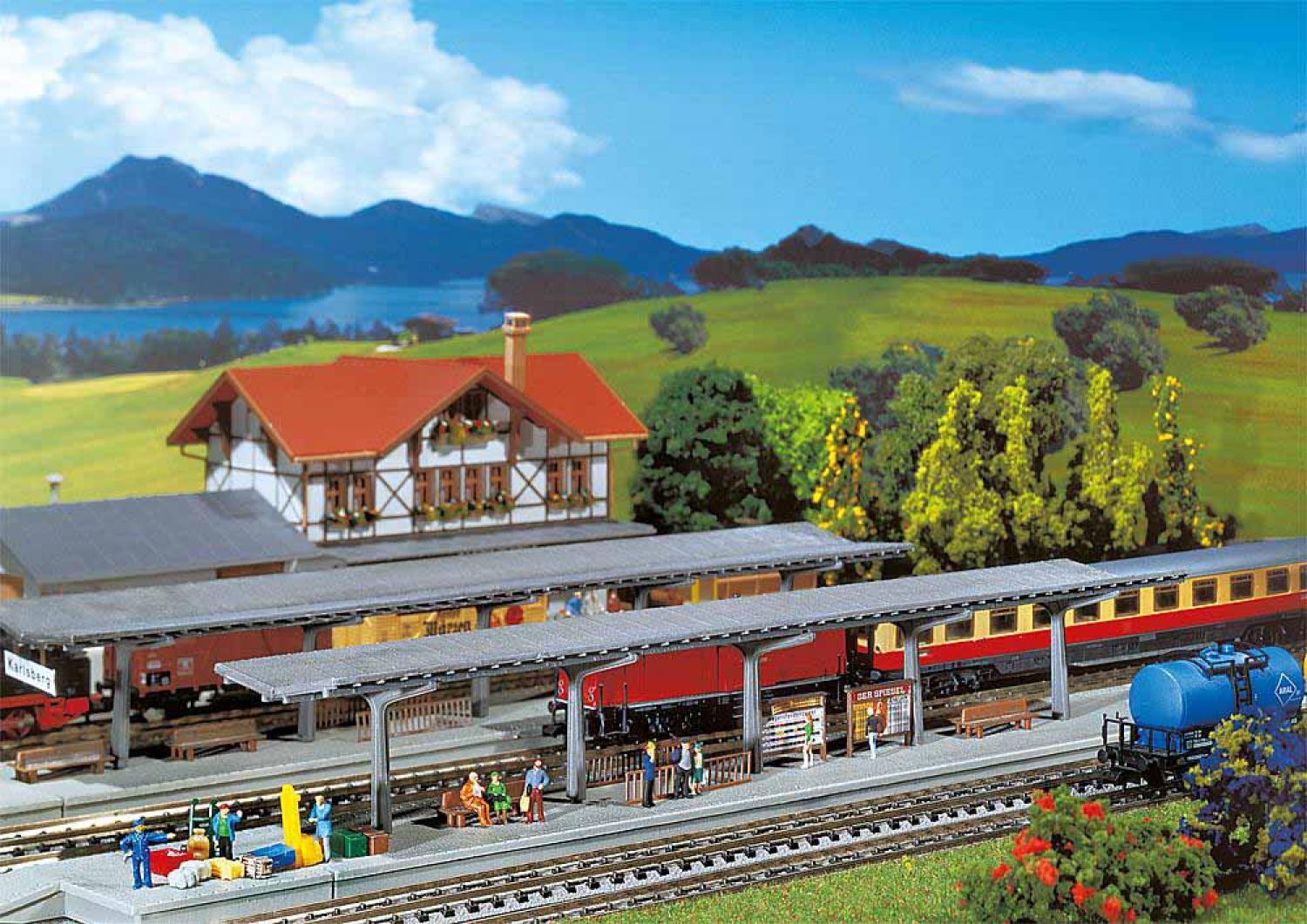 Faller 222126 2 Bahnsteige