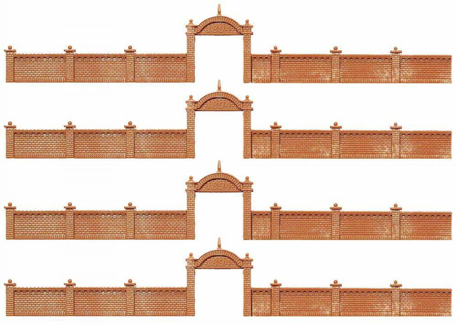 Faller 272405 Fabrikmauer, 684 mm