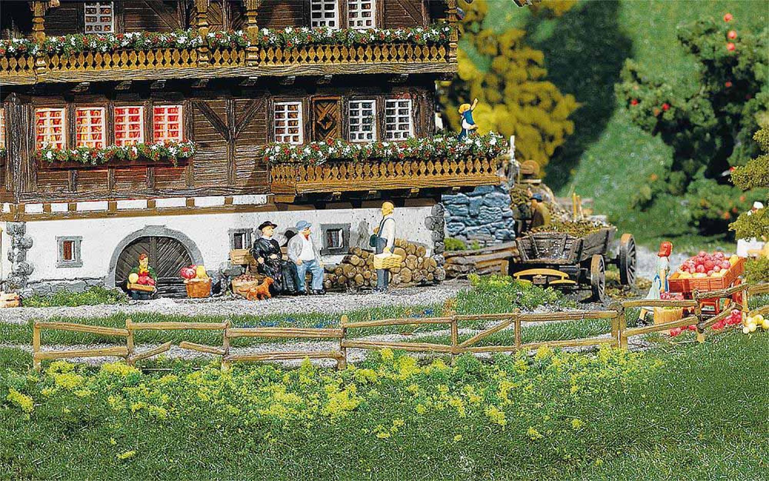 Faller 272407 Weide- und Jägerzaun, 249 mm/272 mm