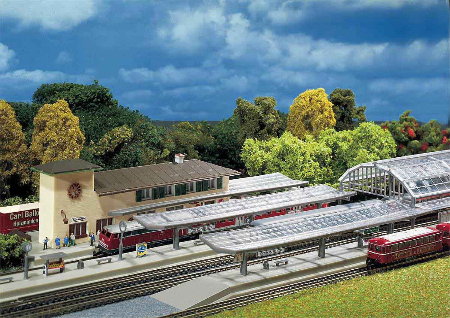 Faller 282718 3 Bahnsteige