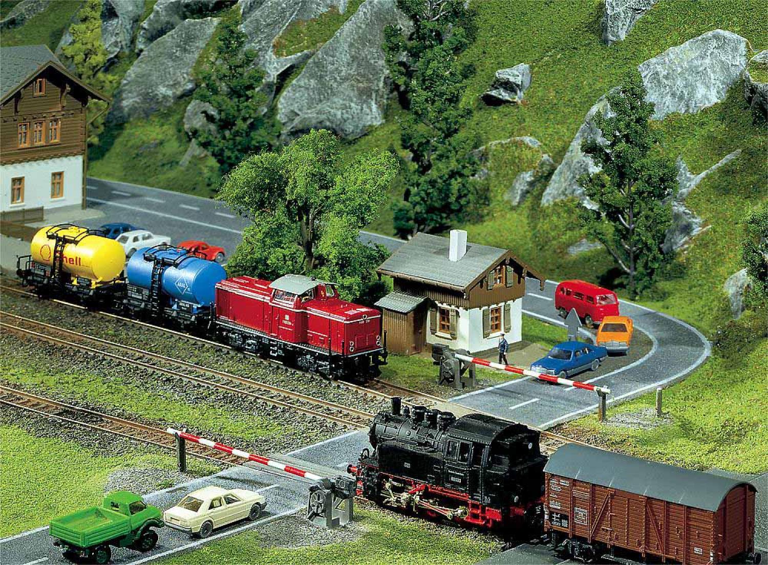 Faller 282730 Bahnübergang