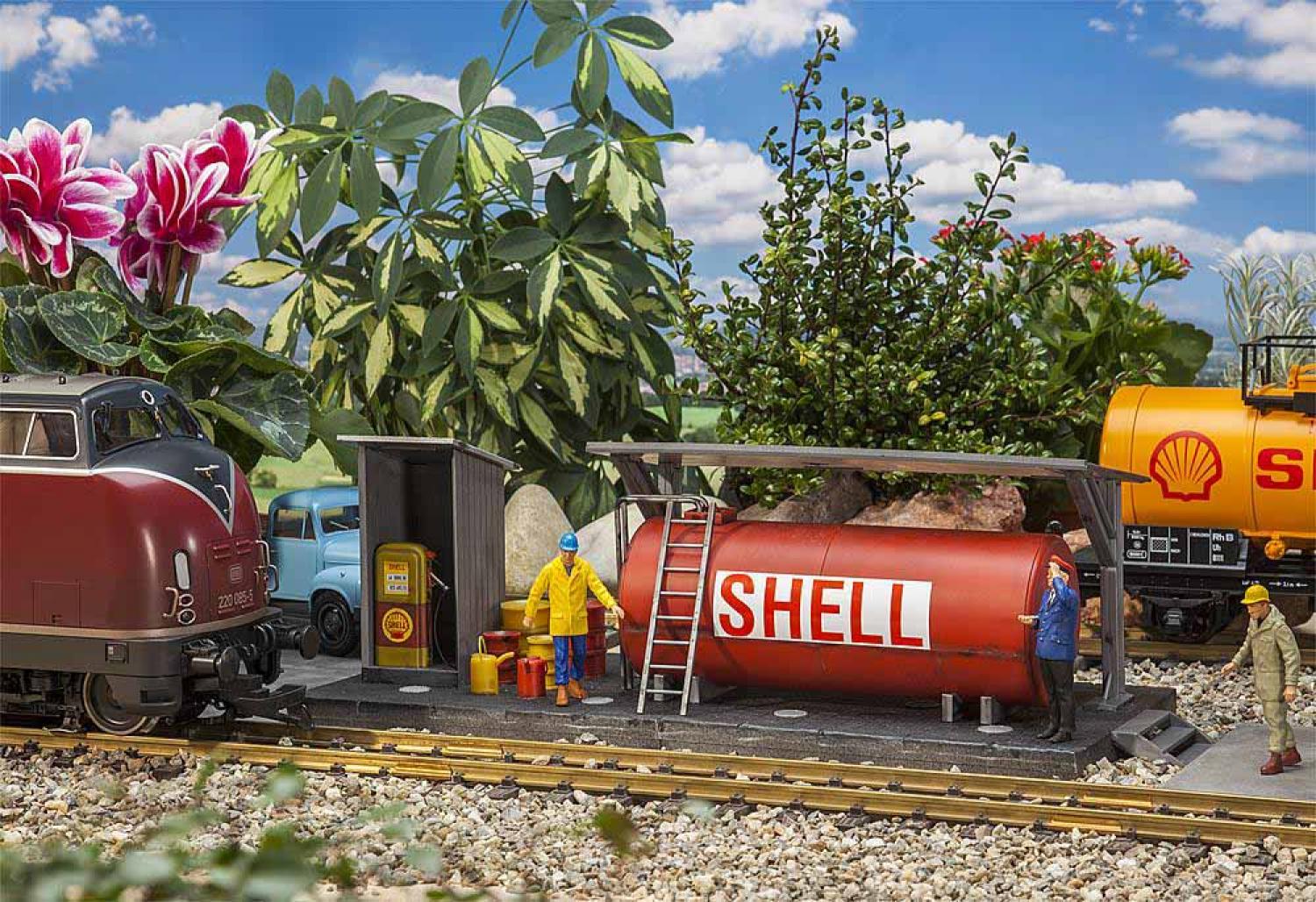 Faller 330891 Diesellok-Tankstelle
