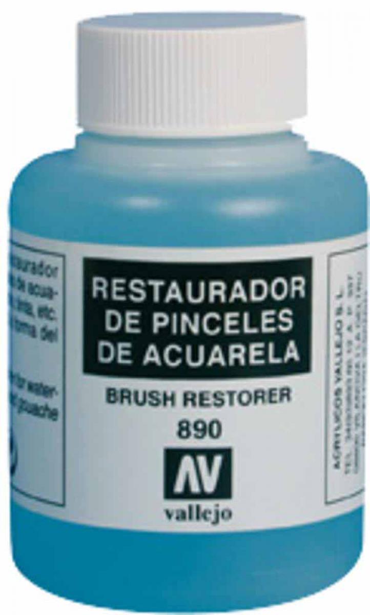 Vallejo 728890 Pinselreiniger, Wasserfarben, 85 ml
