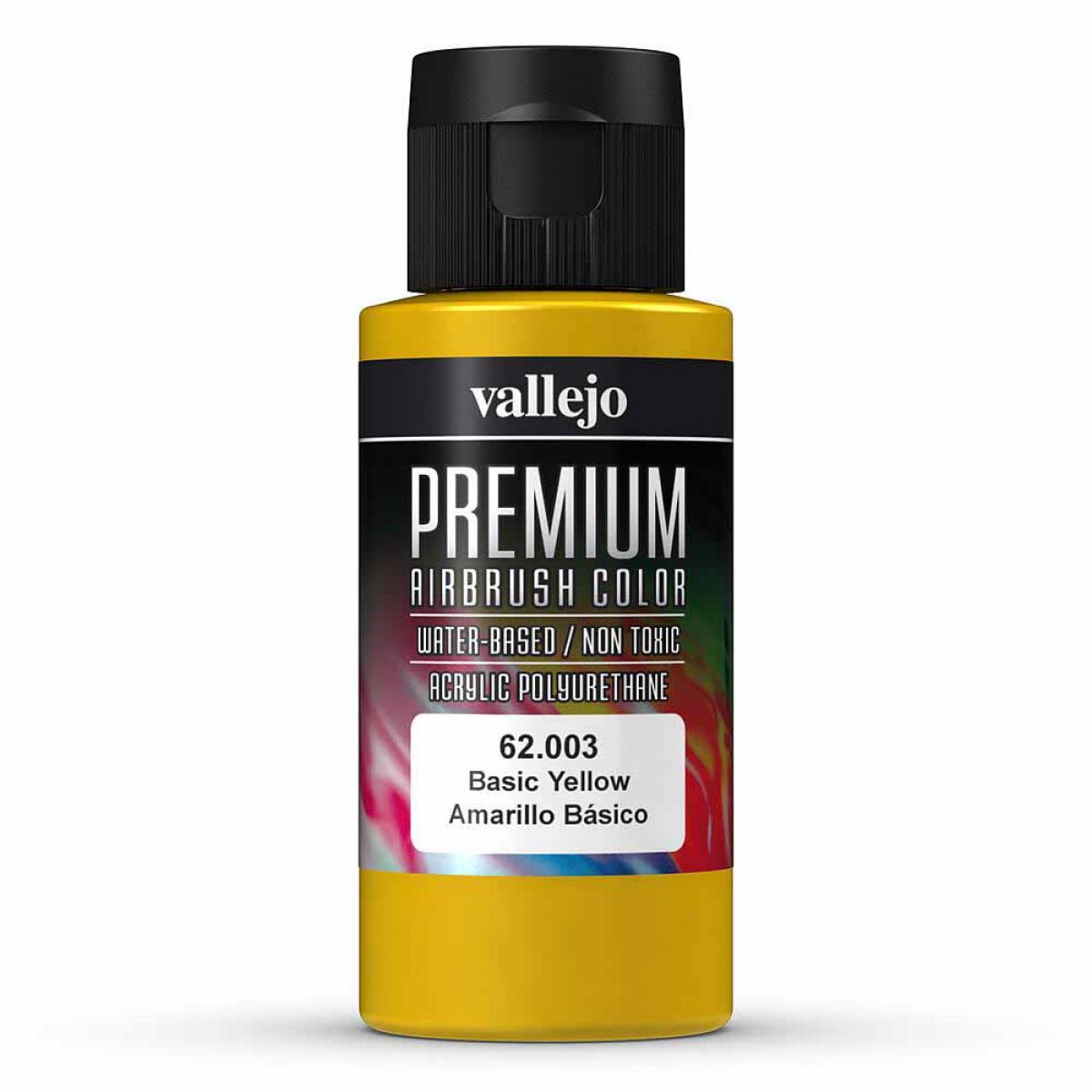 Vallejo 762003 Basisgelb, matt, 60 ml