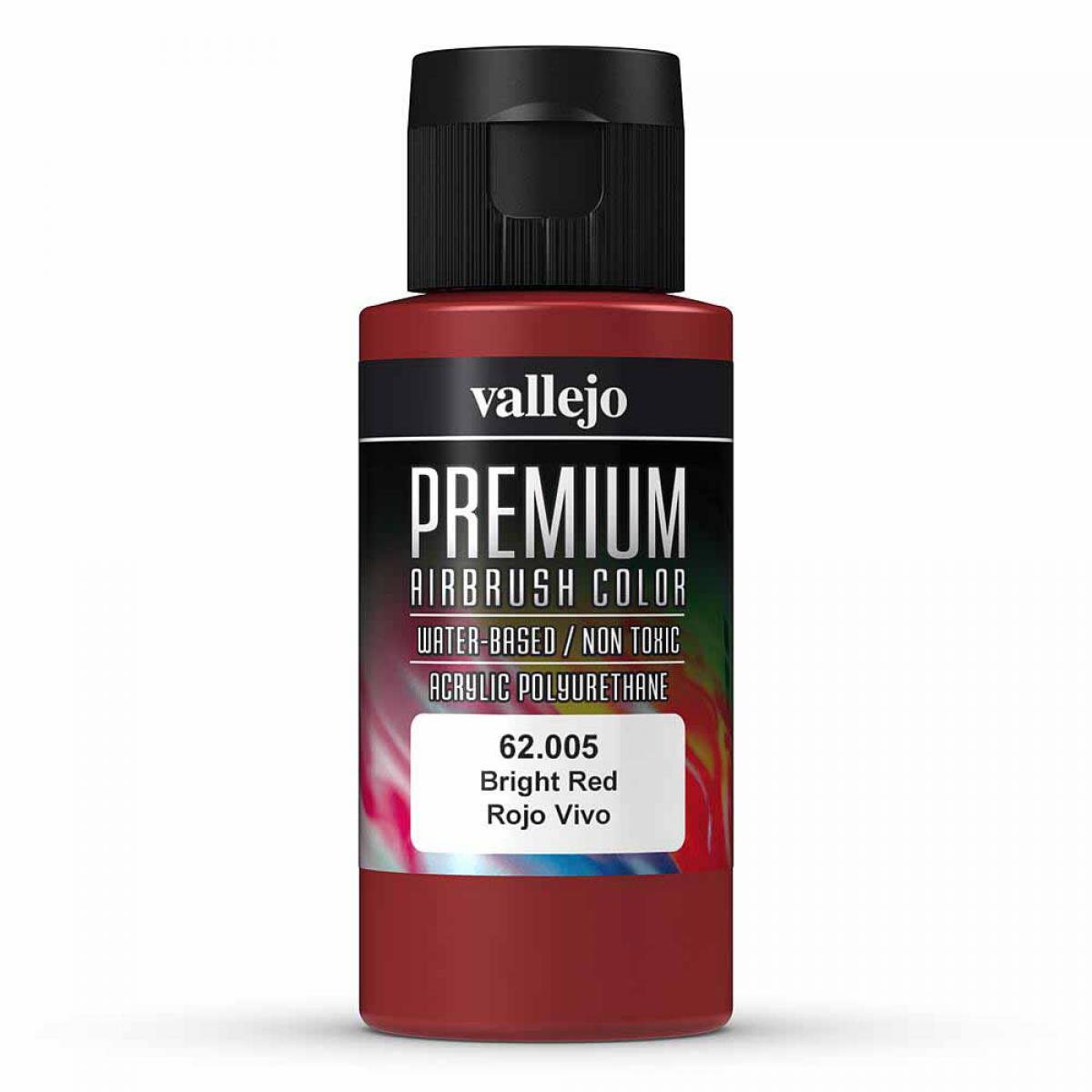 Vallejo 762005 Hellrot, matt, 60 ml
