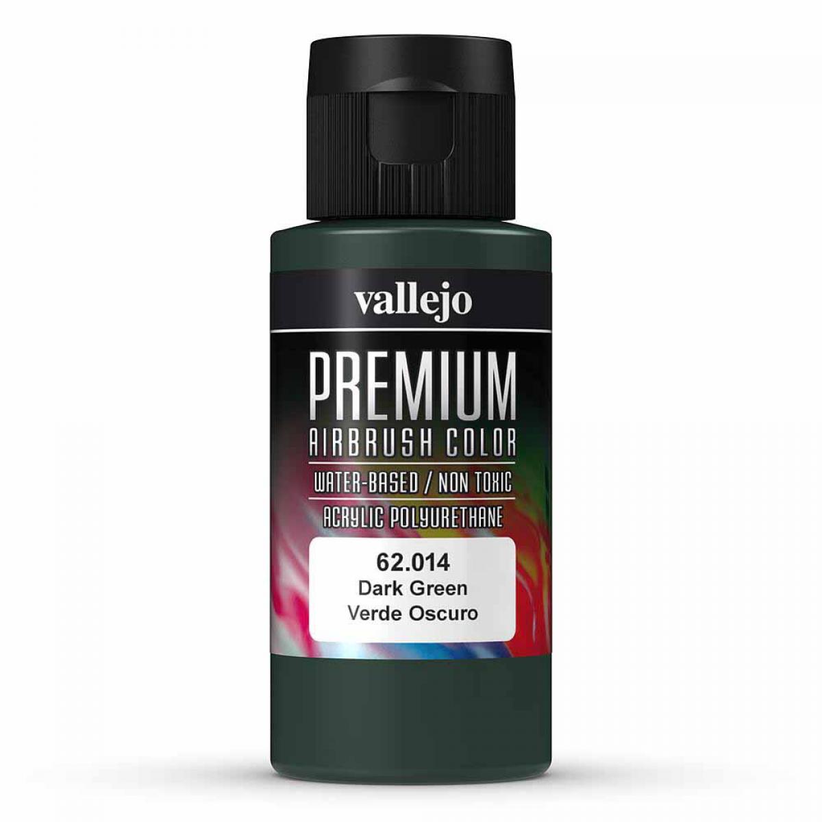 Vallejo 762014 Dunkelgrün, matt, 60 ml