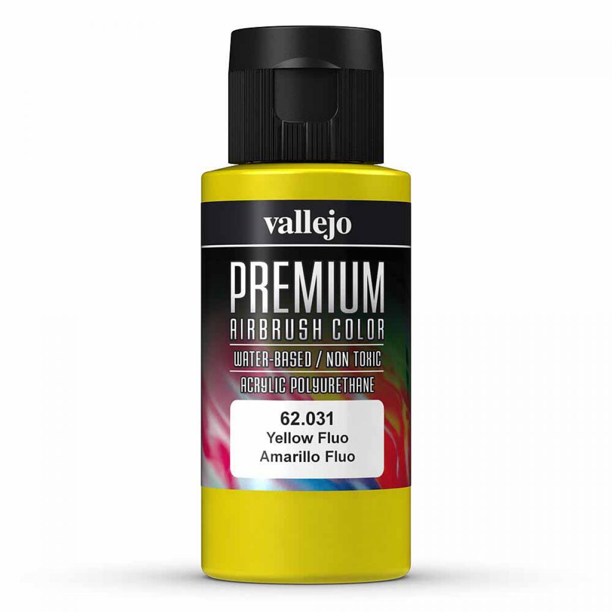 Vallejo 762031 Gelb, fluoreszierend, 60 ml