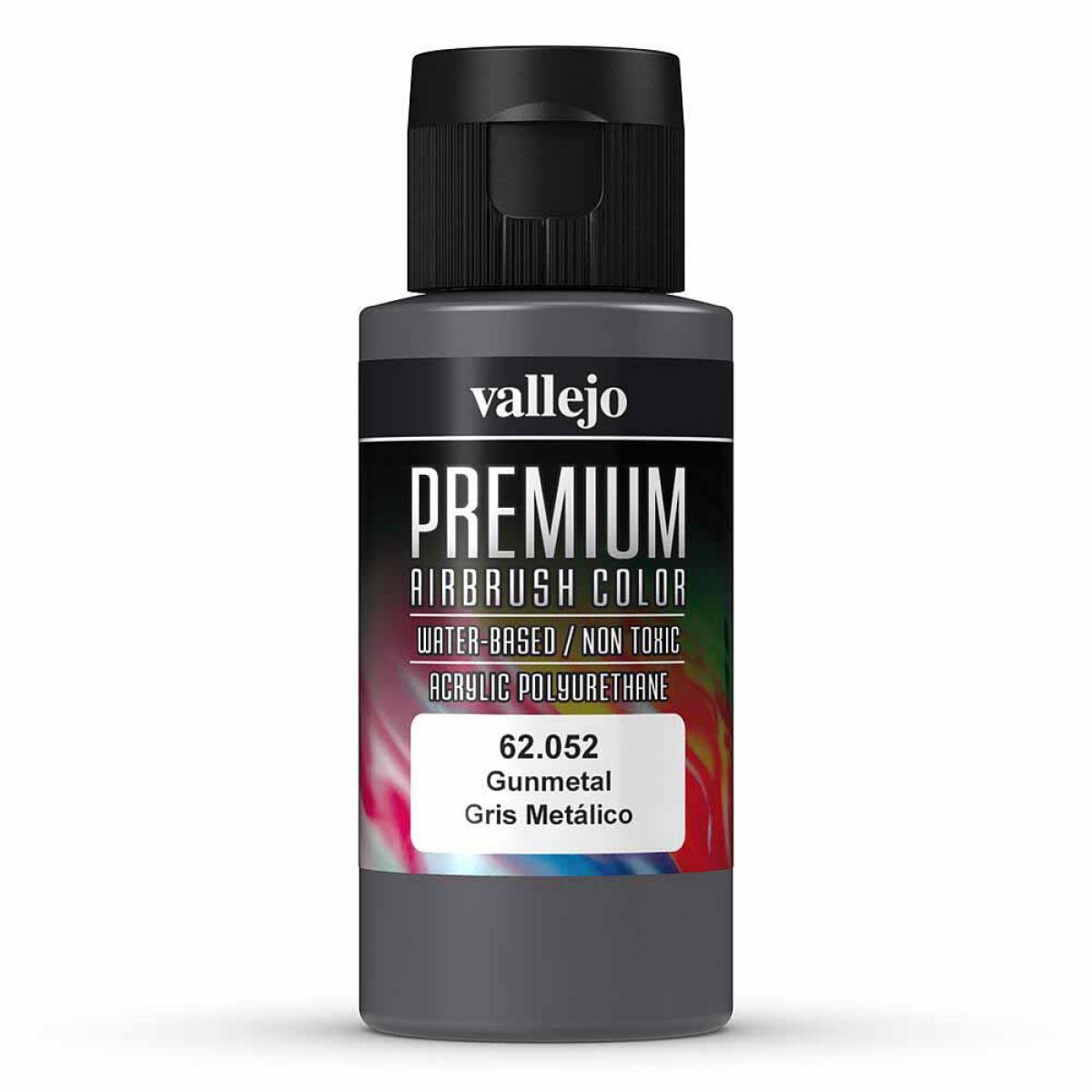 Vallejo 762052 Metallic, Waffenmetall, 60 ml