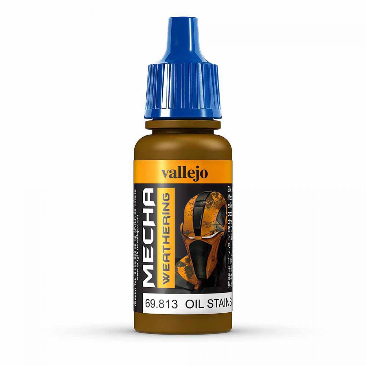 Vallejo 769813 Öl-Flecken, glänzend, 17 ml