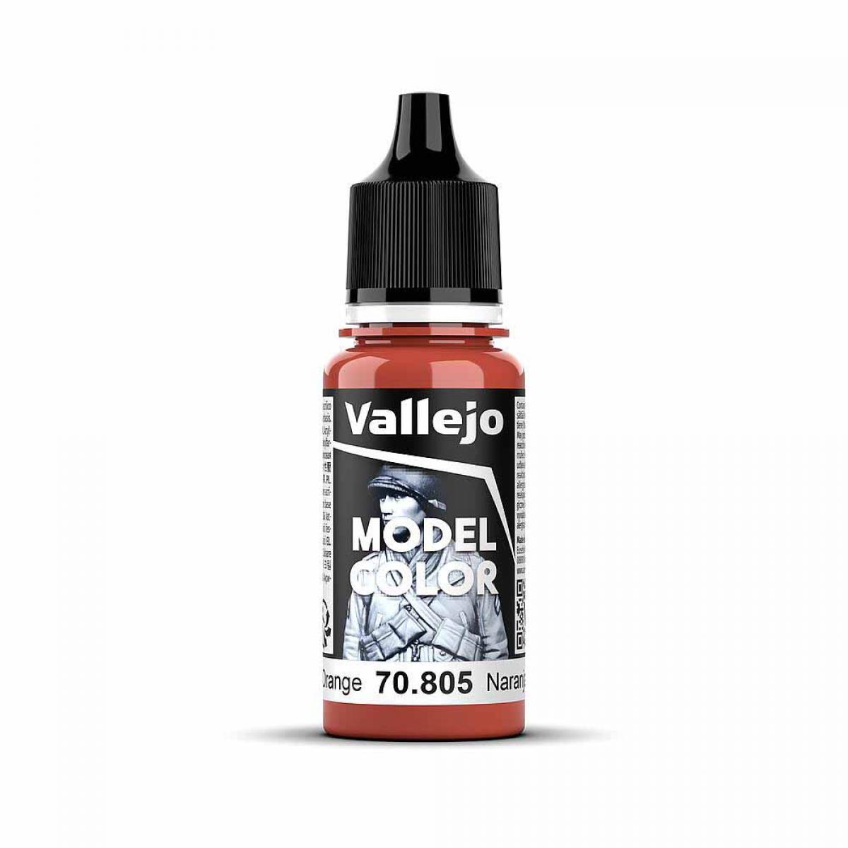 Vallejo 770805 Lachsorange, matt, 17 ml