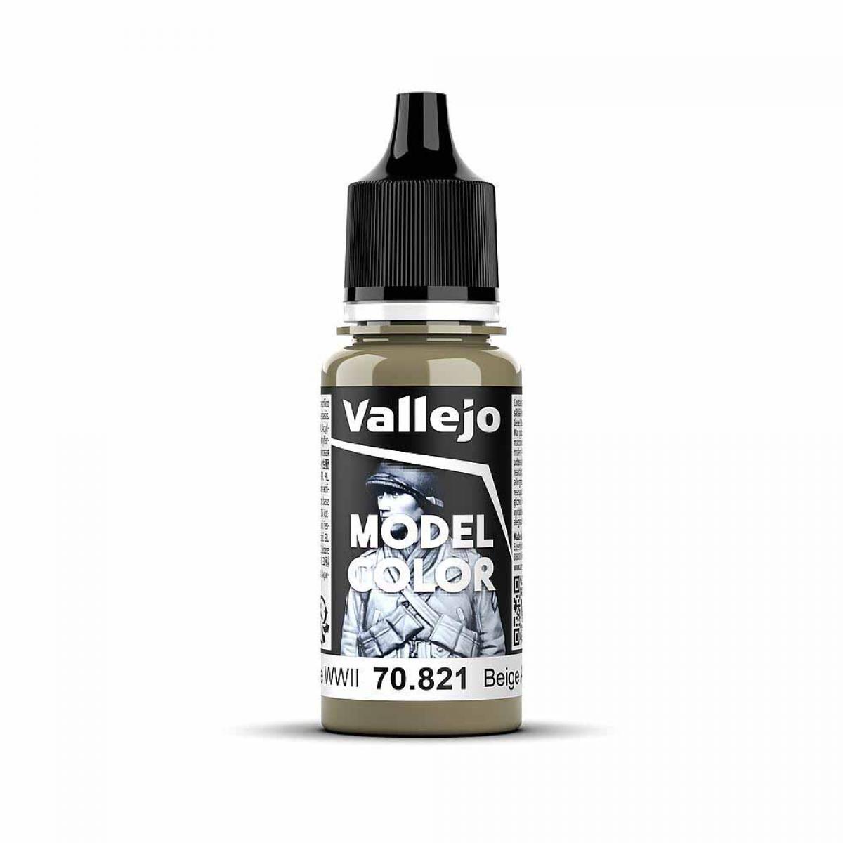 Vallejo 770821 Deutsche Tarnung, Beige WWII, matt, 17 ml