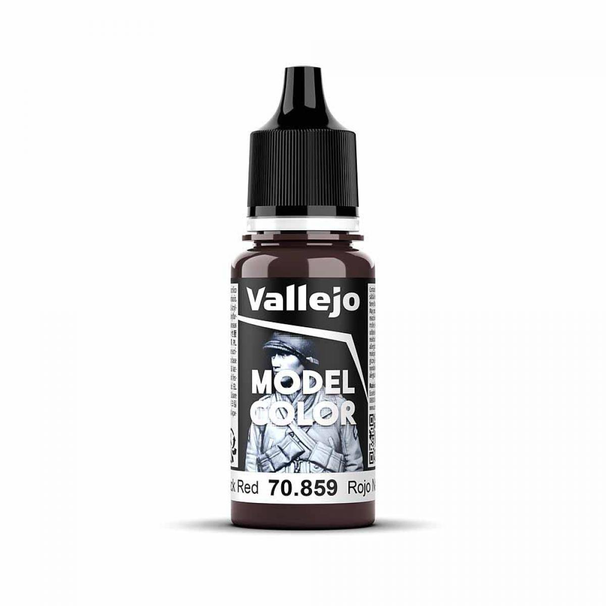 Vallejo 770859 Schwarzrot, matt, 17 ml