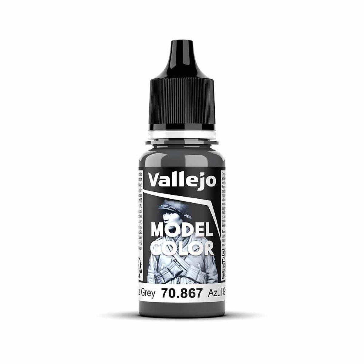 Vallejo 770867 Blaugrau, dunkel, matt, 17 ml