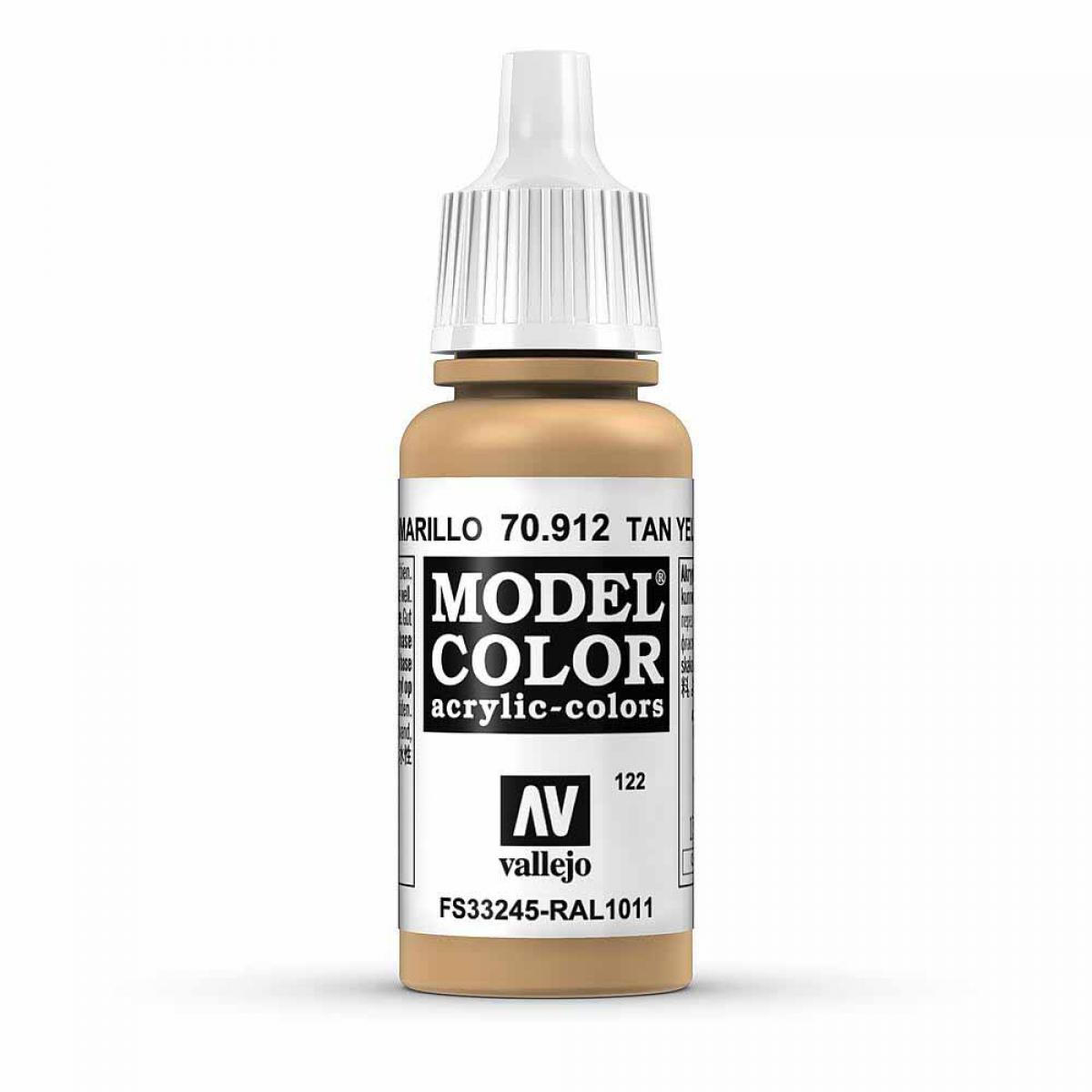 Vallejo 770912 Braungelb, matt, 17 ml