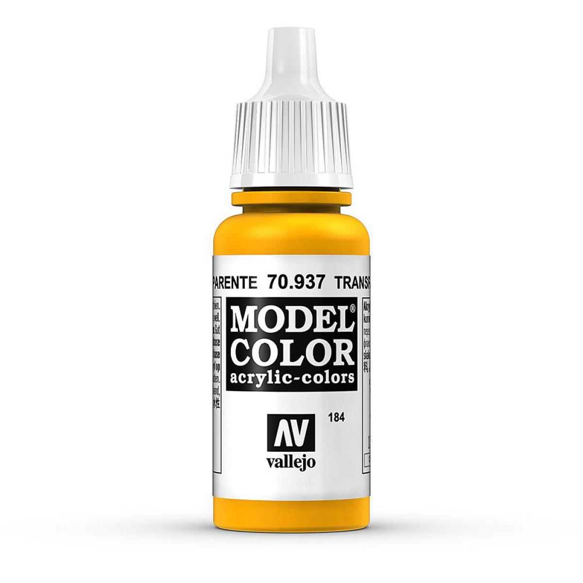 Vallejo 770937 Gelb, transparent, 17 ml