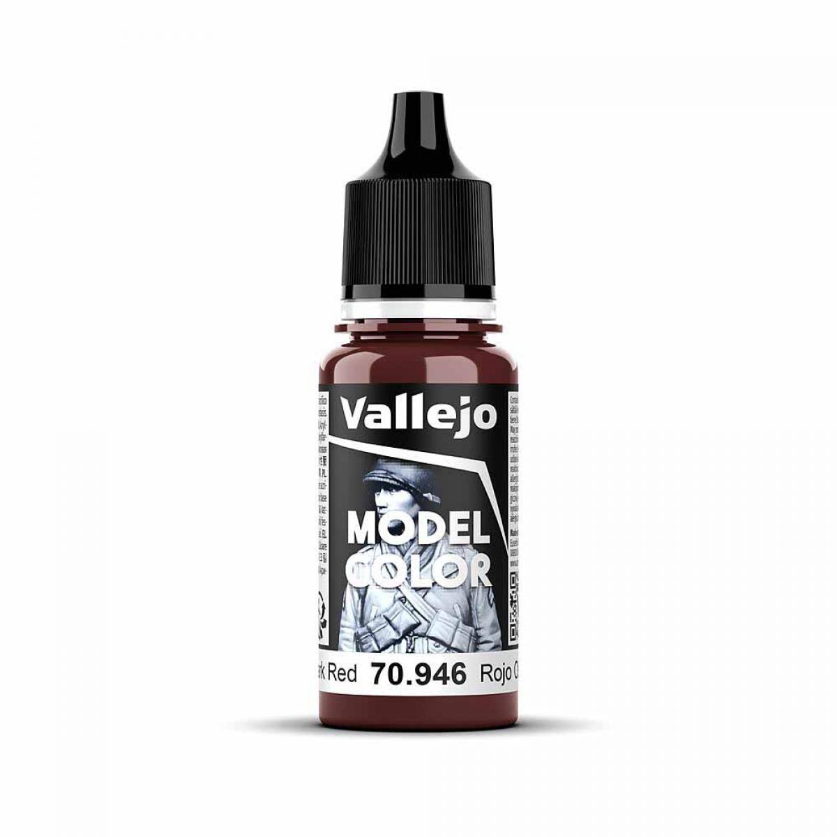 Vallejo 770946 Bordeauxrot, matt, 17 ml