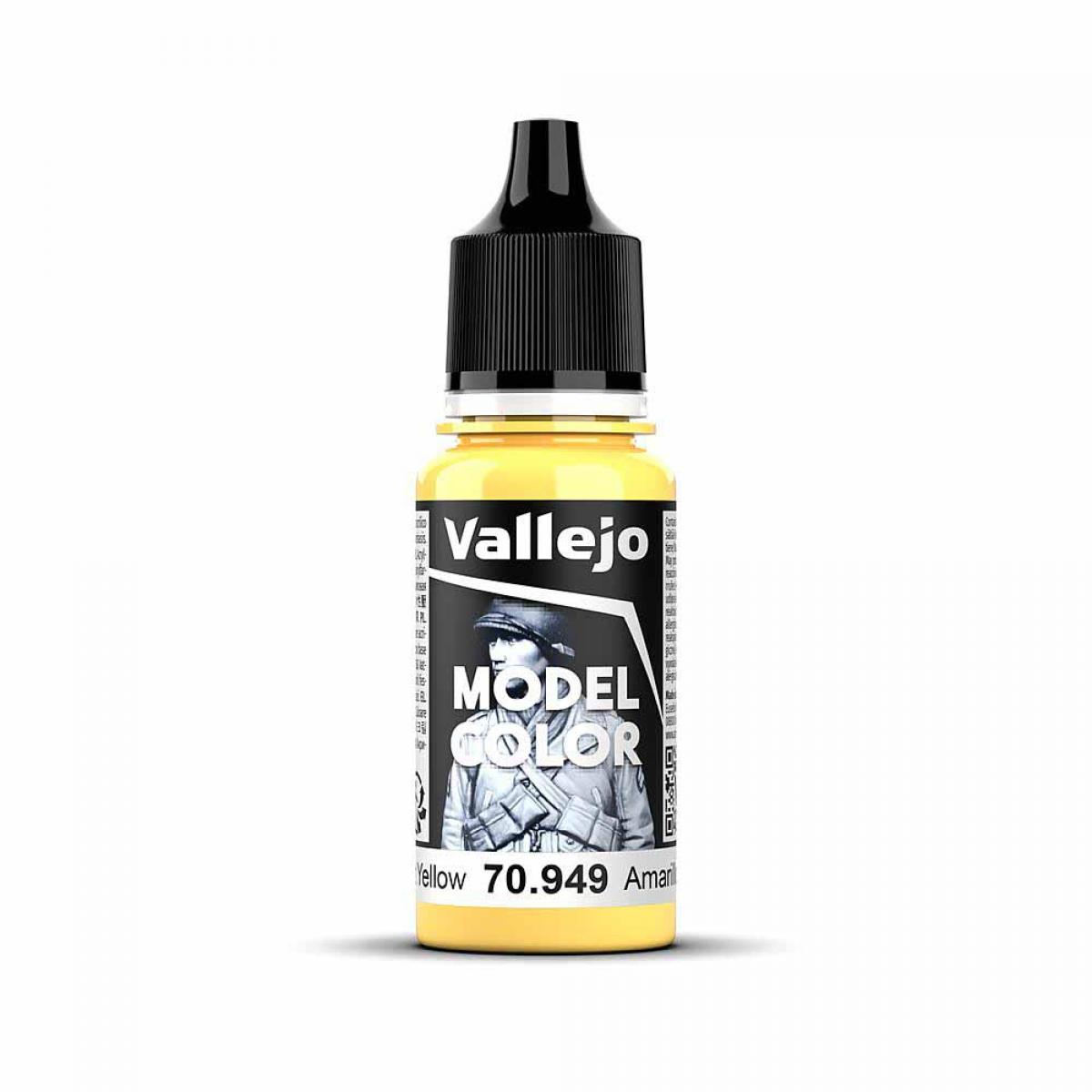 Vallejo 770949 Schwefelgelb, matt, 17 ml