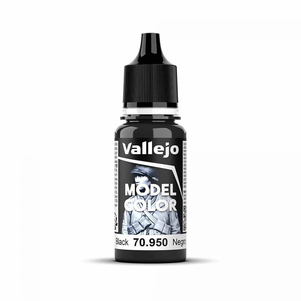 Vallejo 770950 Signalschwarz, matt, 17 ml